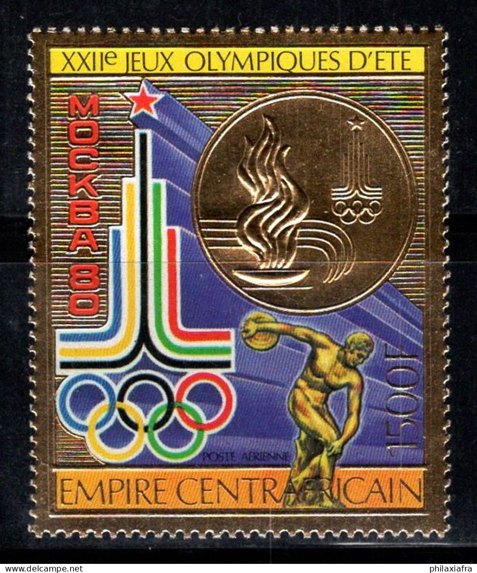 République Centrafricaine 1979 Mi. 622 Neuf ** 100% Poste Aérienne Jeux Olympiques, 1500 - República Centroafricana
