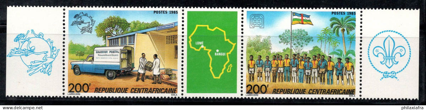 République Centrafricaine 1985 Mi. 1121-1122 Neuf ** 100% FILEXAFRIQUE - Central African Republic