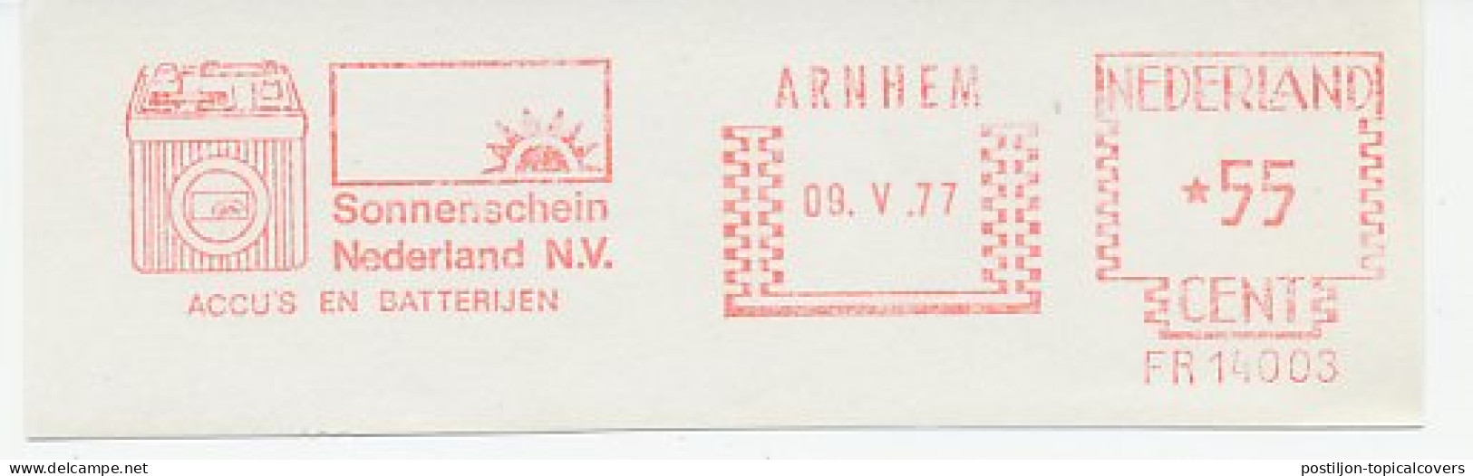 Meter Cut Netherlands 1977 Battery - Other & Unclassified