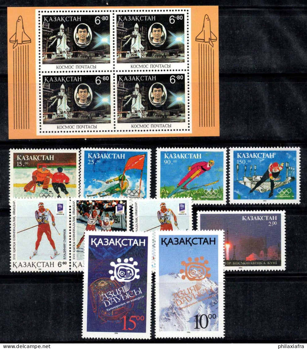 Kazakhstan 1994 Neuf ** 100% Jeux Olympiques, Espace, Musique - Kazakhstan