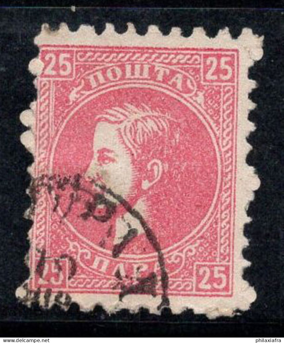 Serbie 1869 Mi. 15 Oblitéré 80% 25 Pa, Principe Milan - Servië