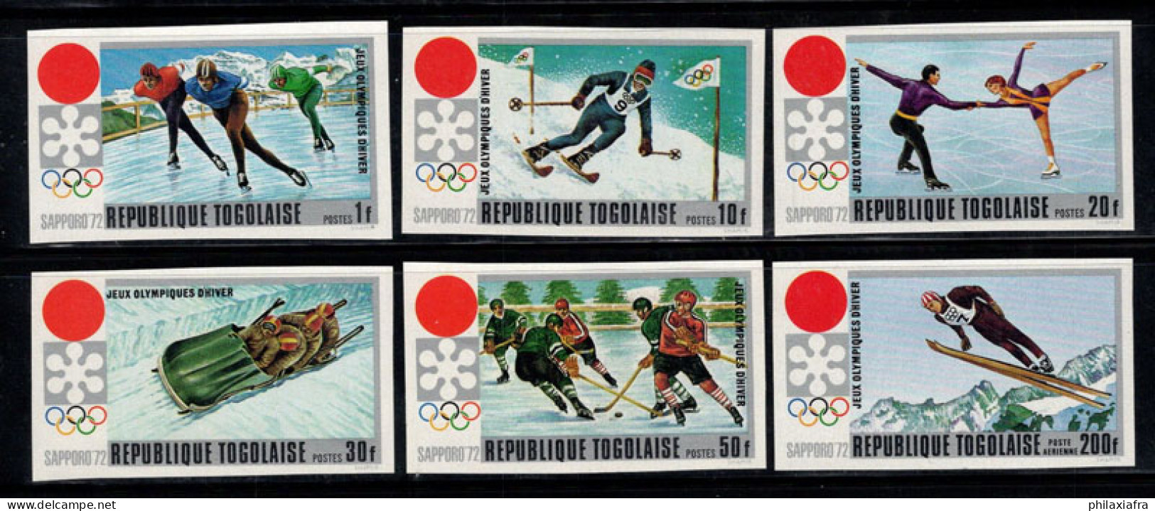 Togo 1971 Mi. 888B-893B Neuf ** 100% Poste Aérienne Jeux Olympiques - Togo (1960-...)