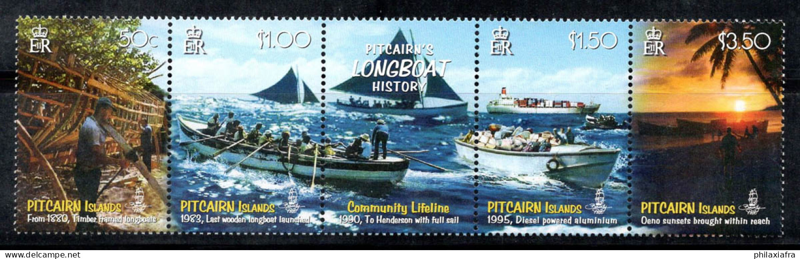 Île De Pitcairn 2008 Mi. 753-756 Neuf ** 100% Bateaux, Paysages - Pitcairn Islands