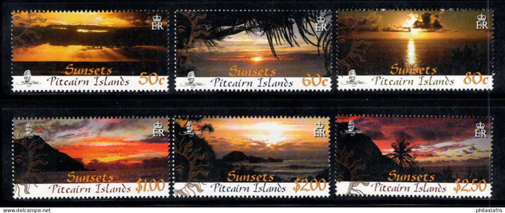Île De Pitcairn 2008 Mi. 761-766 Neuf ** 100% Paysages, Vues - Pitcairn Islands