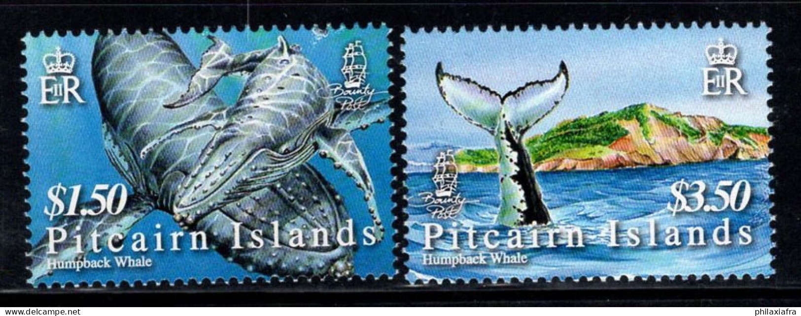 Île De Pitcairn 2006 Mi. 715-716 Neuf ** 100% Baleines - Pitcairn