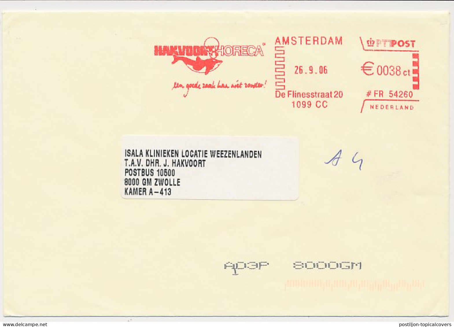 Meter Cover Netherlands 2006 Orca - Killer Whale - Andere & Zonder Classificatie