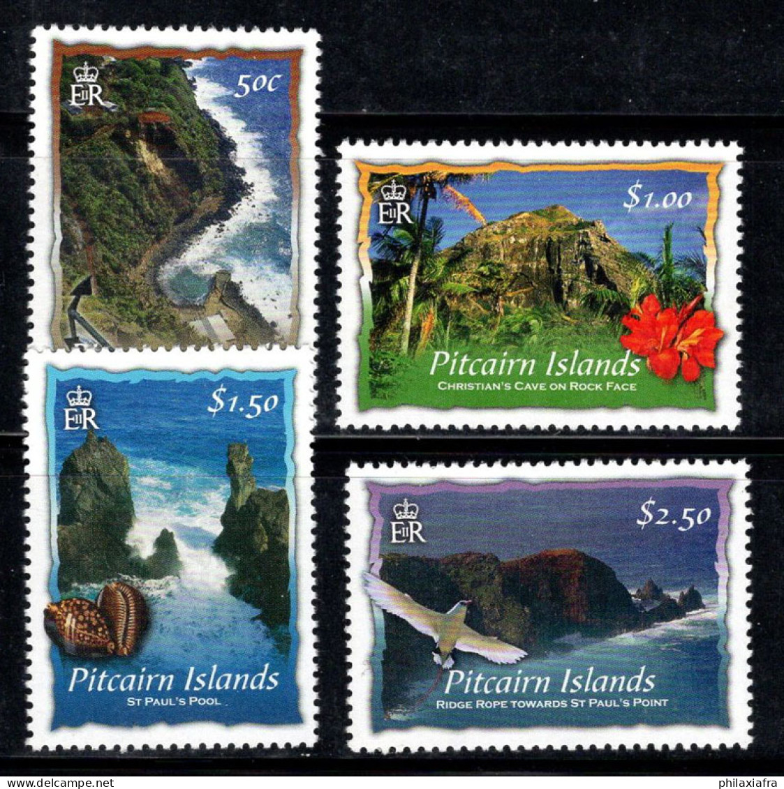 Île De Pitcairn 2004 Mi. 655-658 Neuf ** 100% Paysages, Vues - Pitcairn