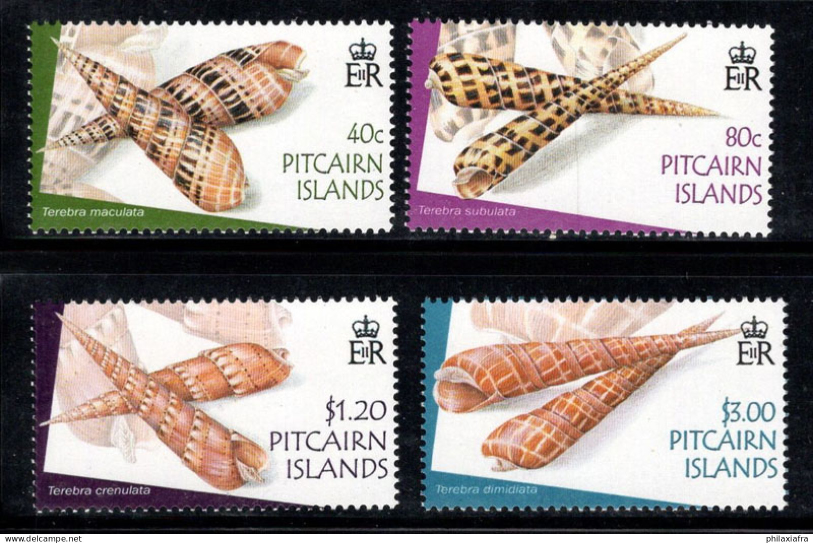 Île De Pitcairn 2003 Mi. 651-654 Neuf ** 100% Coquillages, Escargots - Pitcairn Islands