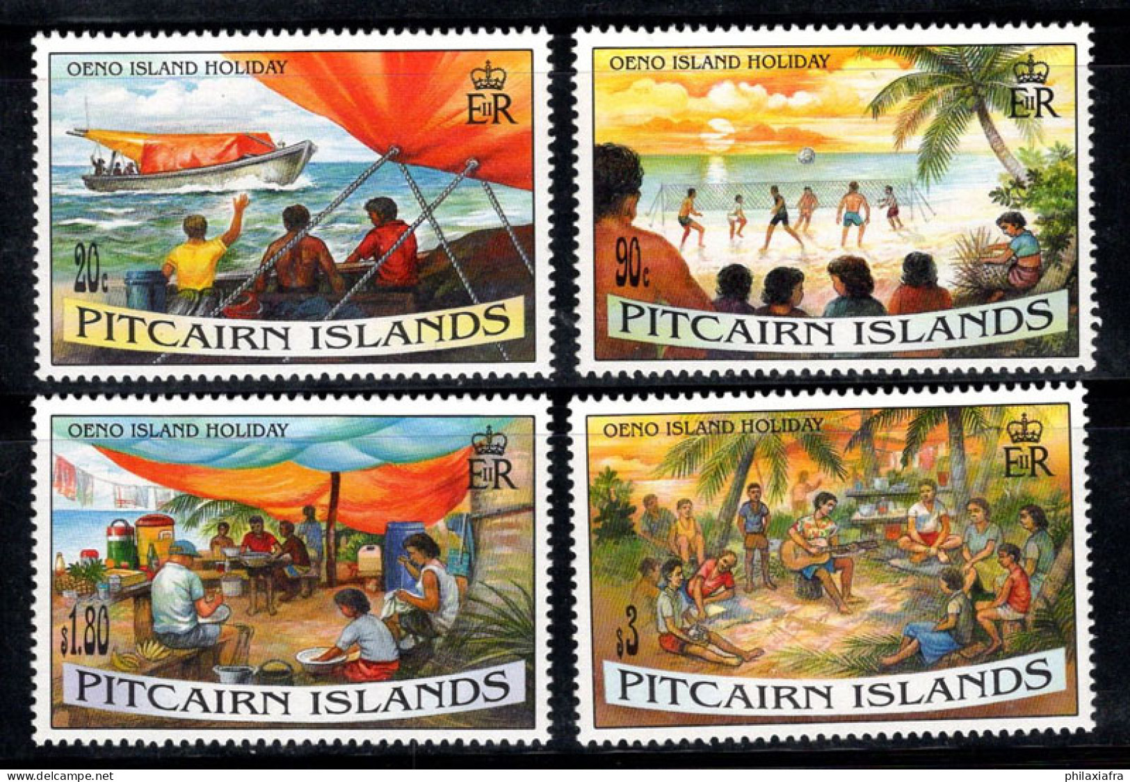 Île De Pitcairn 1995 Mi. 456-459 Neuf ** 100% Île D'Oeno - Islas De Pitcairn