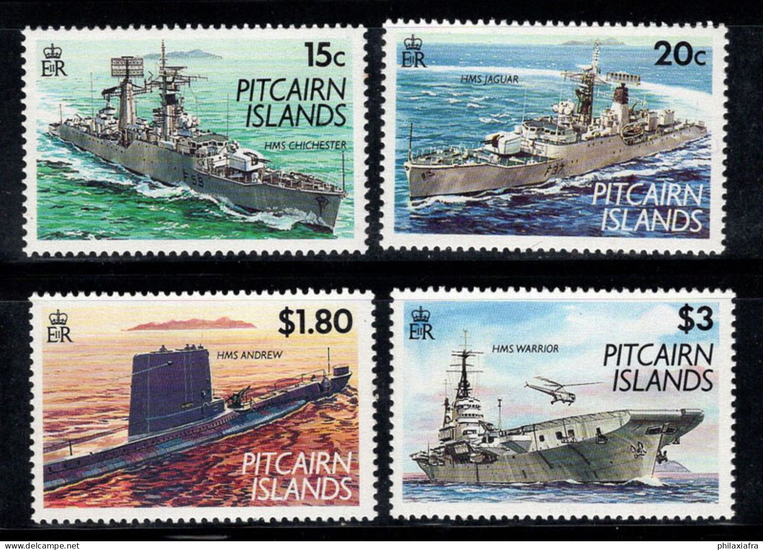 Île De Pitcairn 1993 Mi. 408-411 Neuf ** 100% Navires - Pitcairn