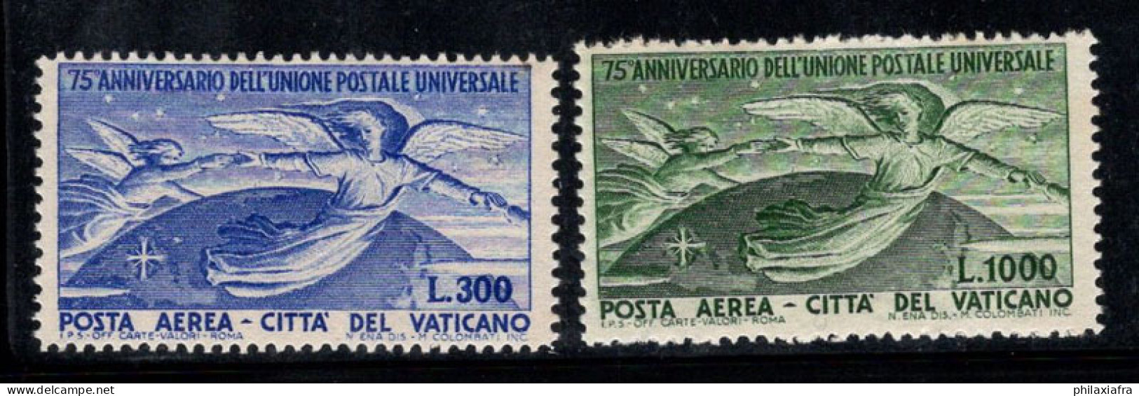 Vatican 1949 Mi. 161-162 Neuf ** 100% UPU - Ungebraucht
