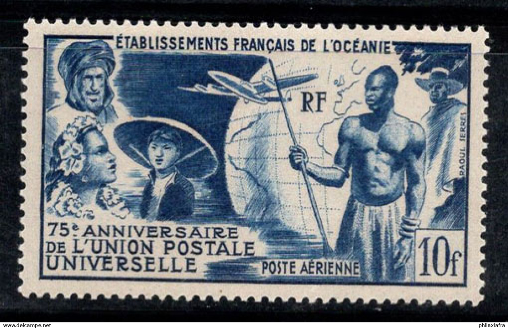 Océanie 1949 Yv. 29 Neuf ** 40% Poste Aérienne UPU - Aéreo