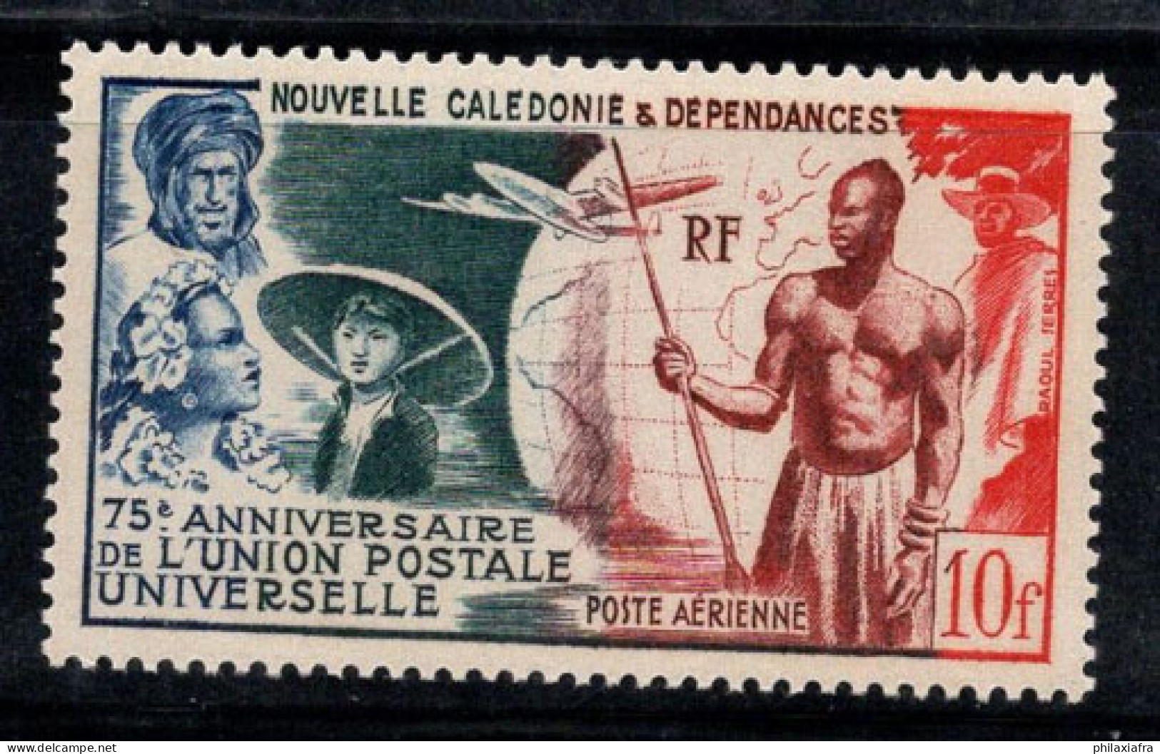 Nouvelle-Calédonie 1949 Yv. 64 Neuf ** 100% Poste Aérienne UPU - Unused Stamps