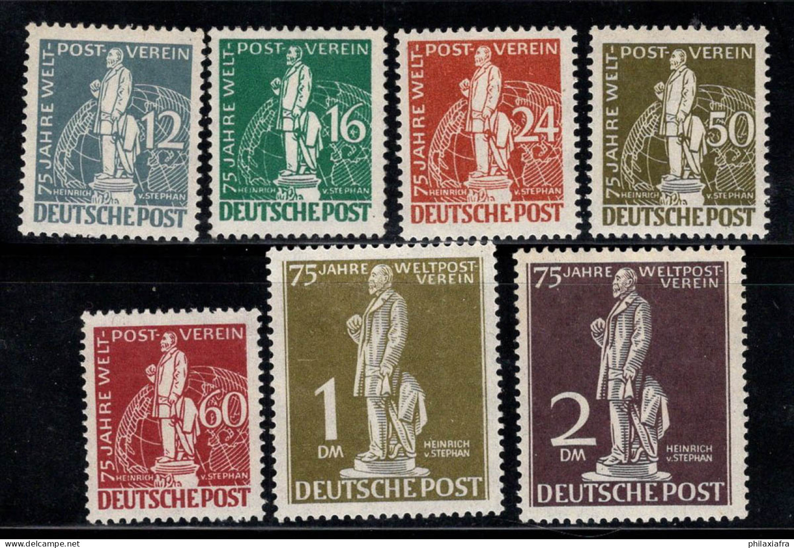 Berlin 1949 Mi. 35-41 Neuf * MH 100% UPU - Unused Stamps