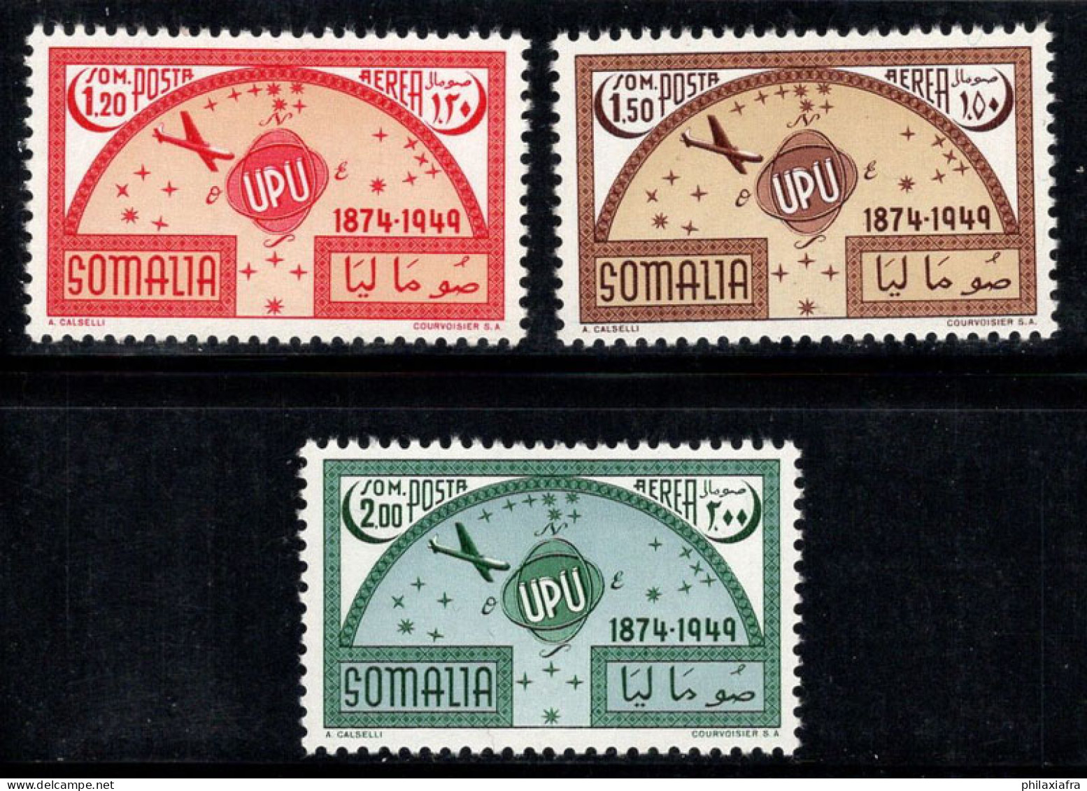 Somalie Italienne 1953 Mi. 288-290 Neuf ** 100% UPU - Somalia