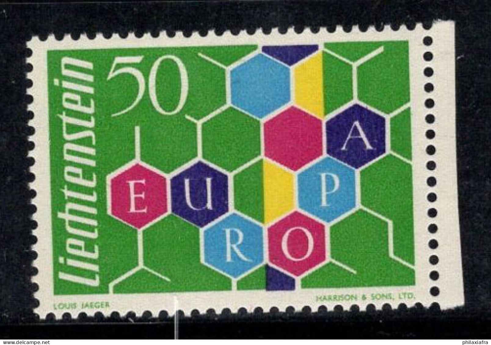 Liechtenstein 1960 Mi. 398 Neuf ** 100% 50 Rp, Europa Cept - Nuevos