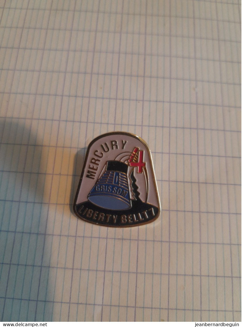Pin S Mission Mercury 4 Grisson - Airplanes