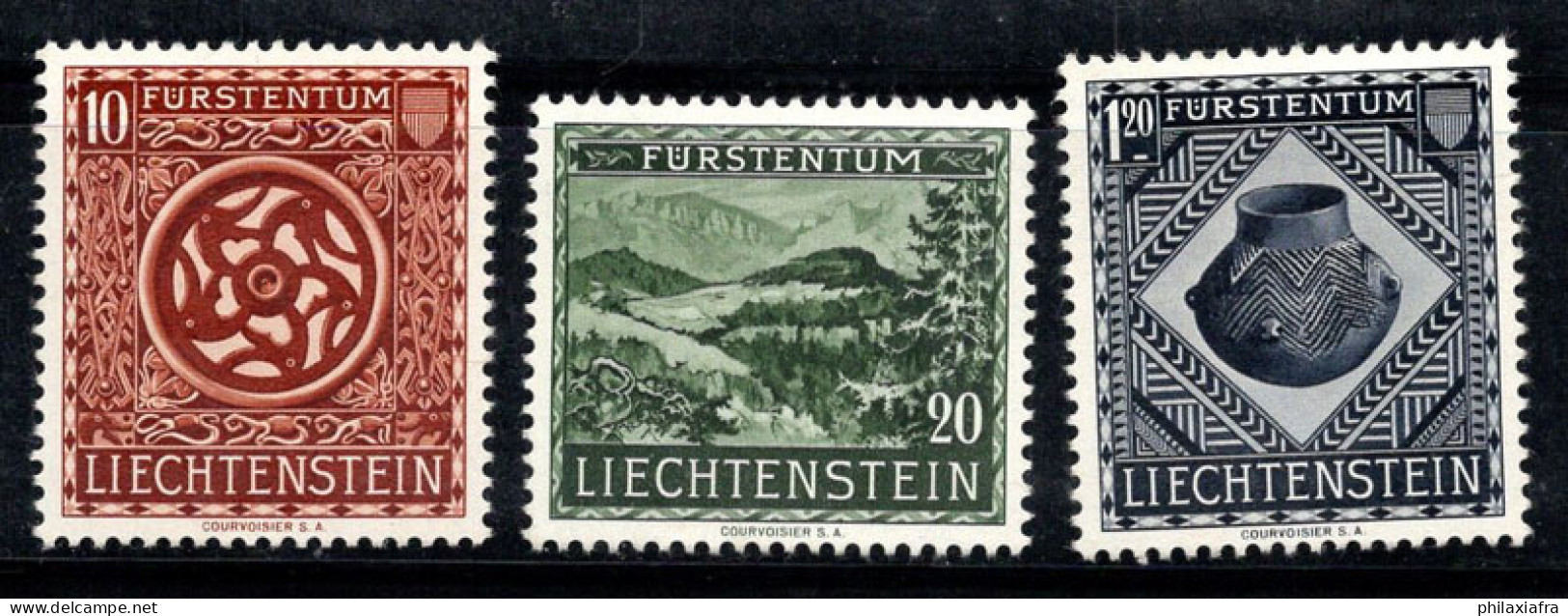 Liechtenstein 1953 Mi. 319-321 Neuf * MH 100% Musée, Vaduz - Nuovi