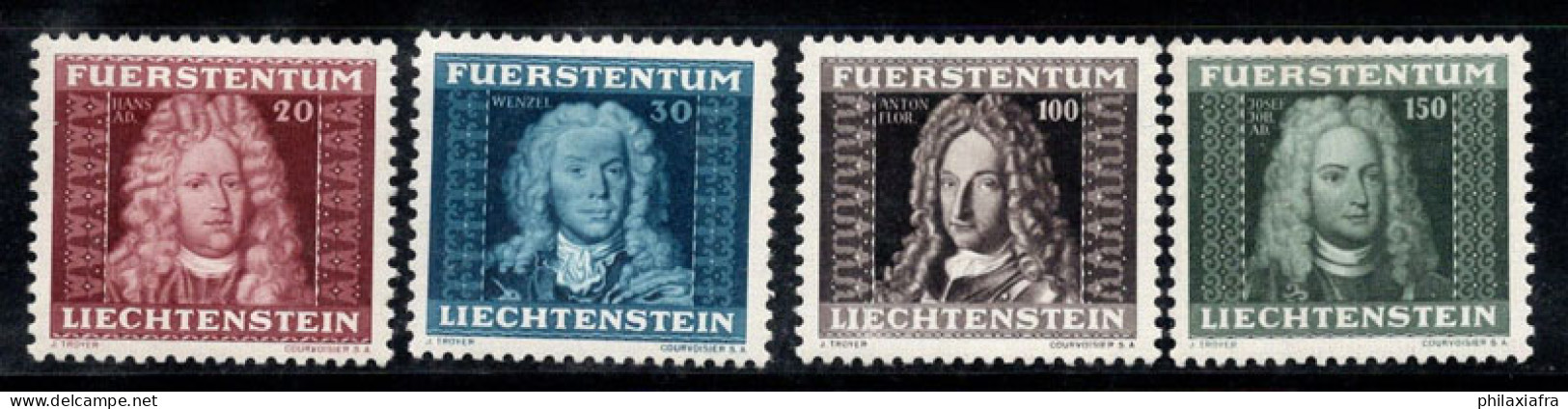 Liechtenstein 1941 Mi. 198-201 Neuf * MH 100% Débat Télévisé - Unused Stamps