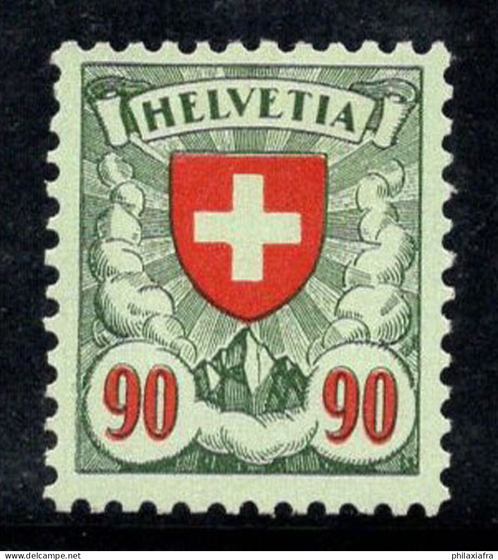 Suisse 1924 Mi. 194y Neuf * MH 100% 90 C, ARMOIRIES - Unused Stamps