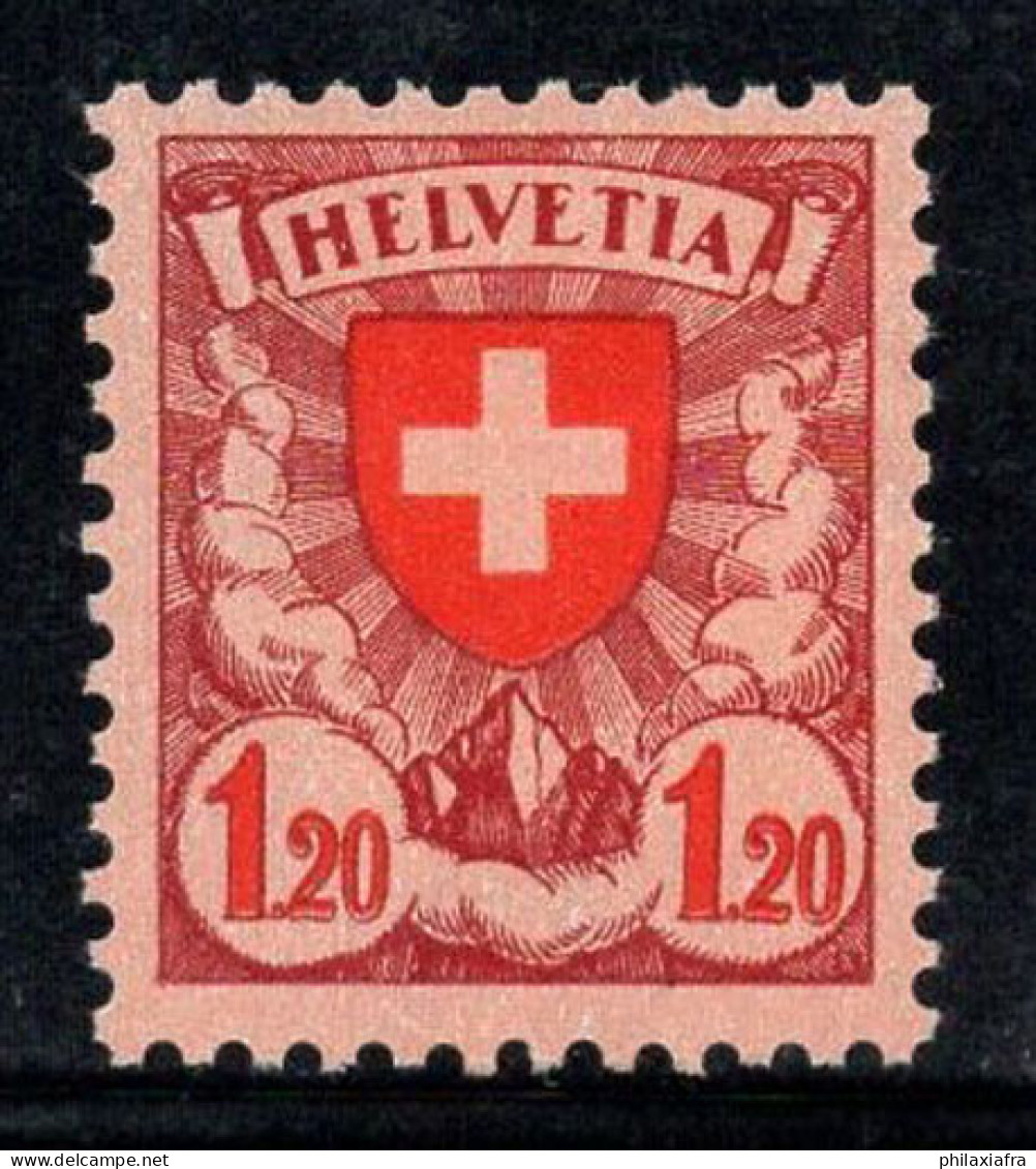 Suisse 1924 Mi. 195y Neuf * MH 100% 1.20 FR, ARMOIRIES - Nuevos