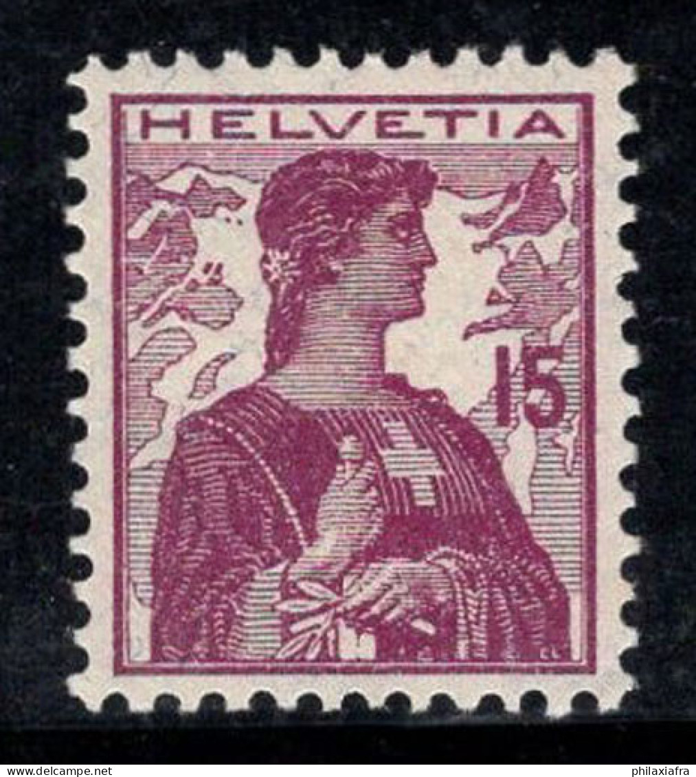 Suisse 1909 Mi. 116 Neuf * MH 100% 15 C, Helvetia - Ungebraucht