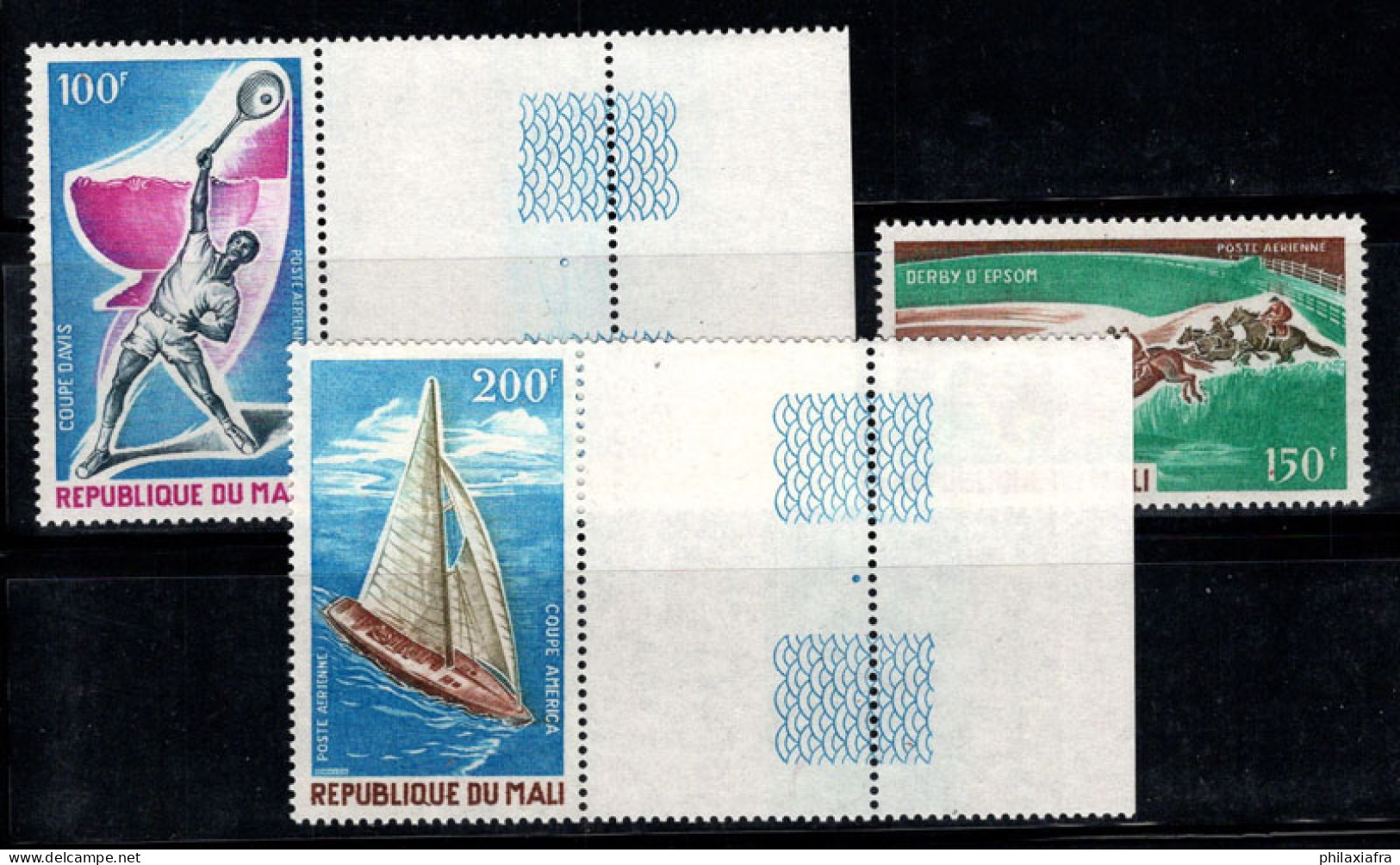 Mali 1971 Mi. 269-271 Neuf ** 100% Poste Aérienne Sport - Malí (1959-...)