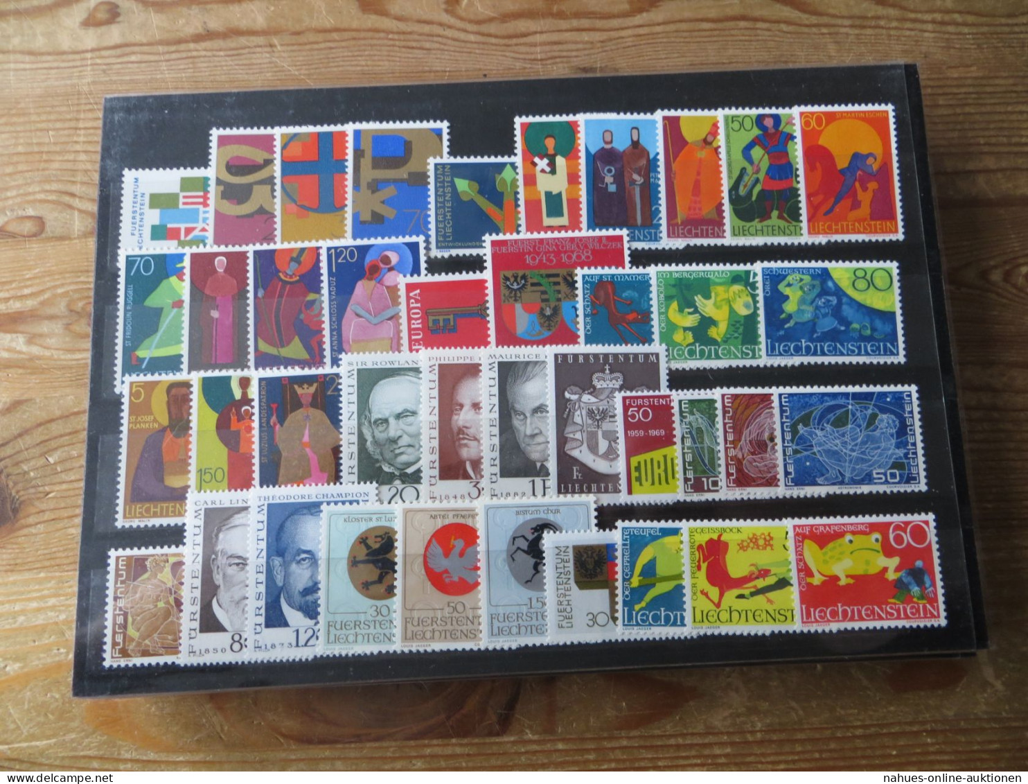 Sammlung Liechtenstein Kpl. Luxus Postfrisch 1960-1992 Incl. 398 KatWert 1133,50 - Lettres & Documents