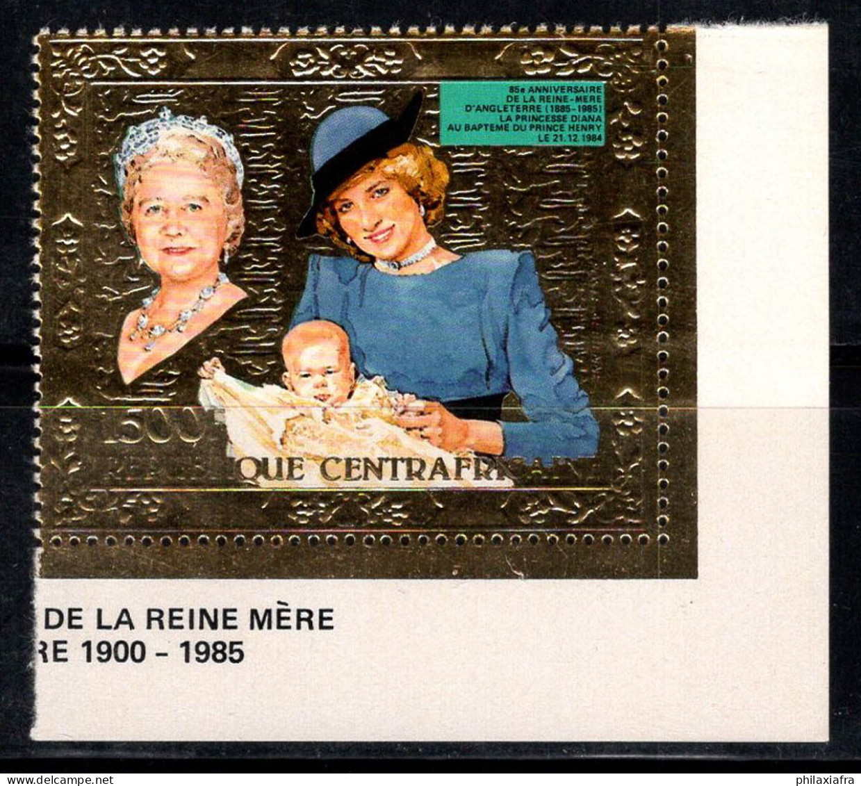 République Centrafricaine 1985 Mi. 1154 Neuf ** 100% Poste Aérienne Diane - Repubblica Centroafricana