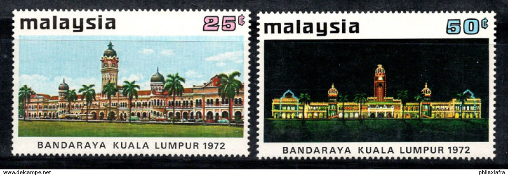 Malaisie 1972 Mi. 97-98 Neuf ** 100% Kuala Lumpur - Malaysia (1964-...)