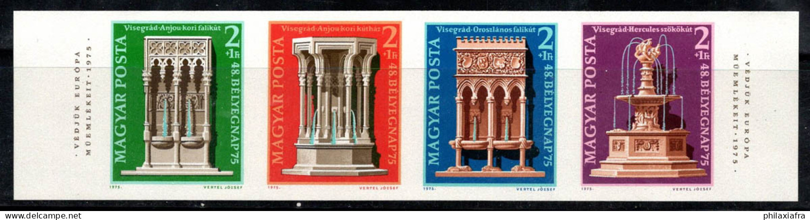 Hongrie 1975 Mi. 3060B-3063B Neuf ** 100% Monuments Européens - Unused Stamps