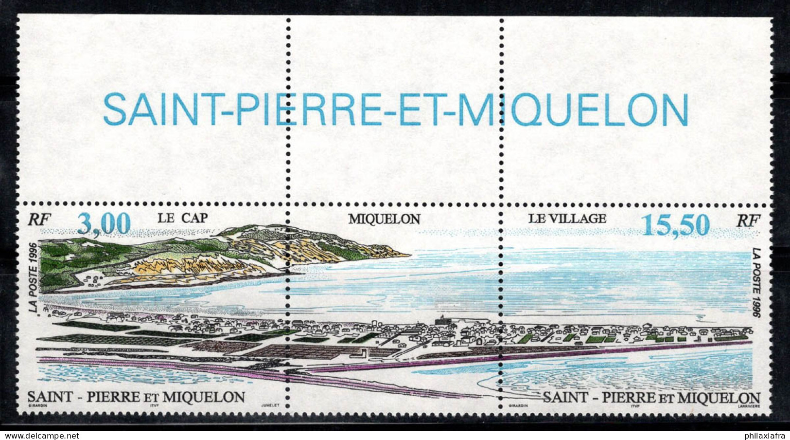 Saint-Pierre-et-Miquelon 1996 Yv. 640A Neuf ** 100% PAYSAGE - Ongebruikt