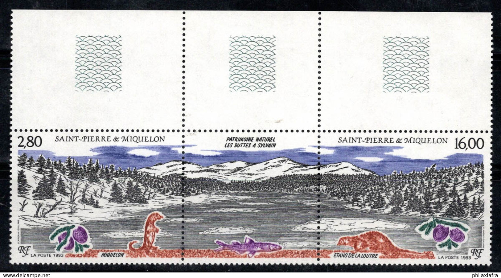 Saint-Pierre-et-Miquelon 1993 Yv. 586A Neuf ** 100% Patrimoine Naturel, Faune - Neufs