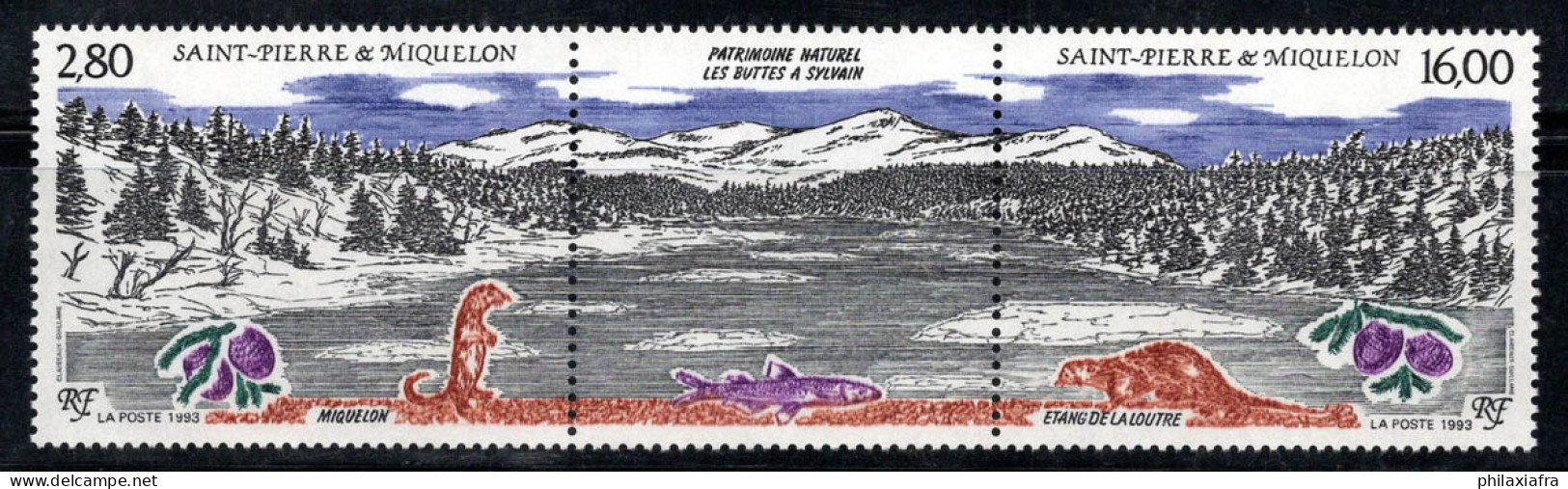 Saint-Pierre-et-Miquelon 1993 Yv. 586A Neuf ** 100% Patrimoine Naturel, Animaux - Nuovi