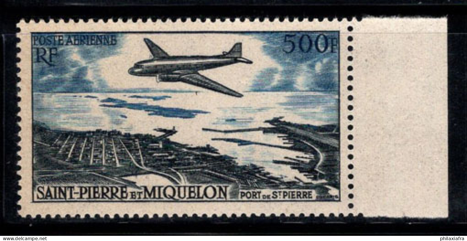 Saint-Pierre-et-Miquelon 1956 Yv. 23 Neuf ** 100% Poste Aérienne 500 F, Aéronef - Ongebruikt