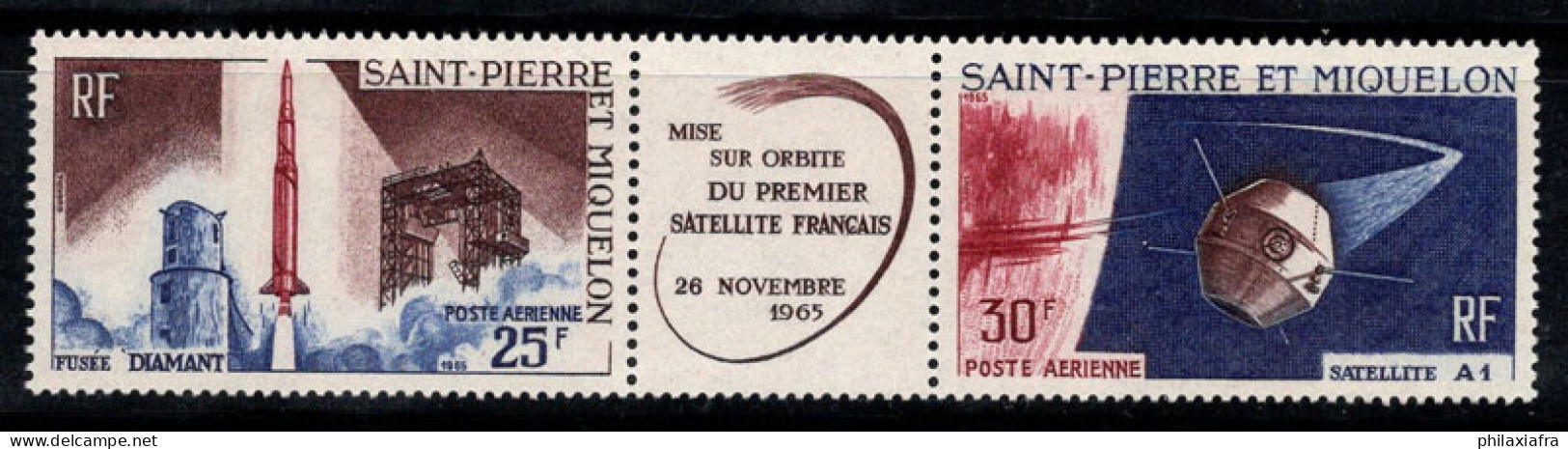 Saint-Pierre-et-Miquelon 1966 Yv. 34A Neuf ** 100% Poste Aérienne Espace - Neufs