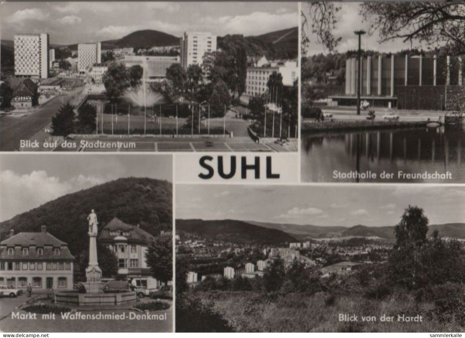 43998 - Suhl - U.a. Stadthalle Der Freundschaft - 1977 - Suhl