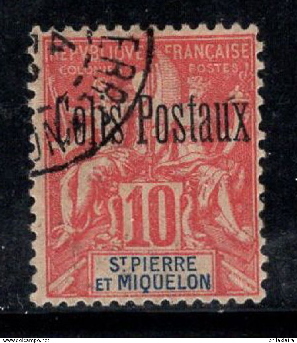 Saint-Pierre-et-Miquelon 1901 Yv. 2 Oblitéré 100% Colis Postaux 10 C - Used Stamps