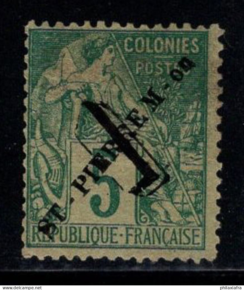 Saint-Pierre-et-Miquelon 1892 Yv. 48 Sans Gomme 100% 1 Sur 5 C - Neufs