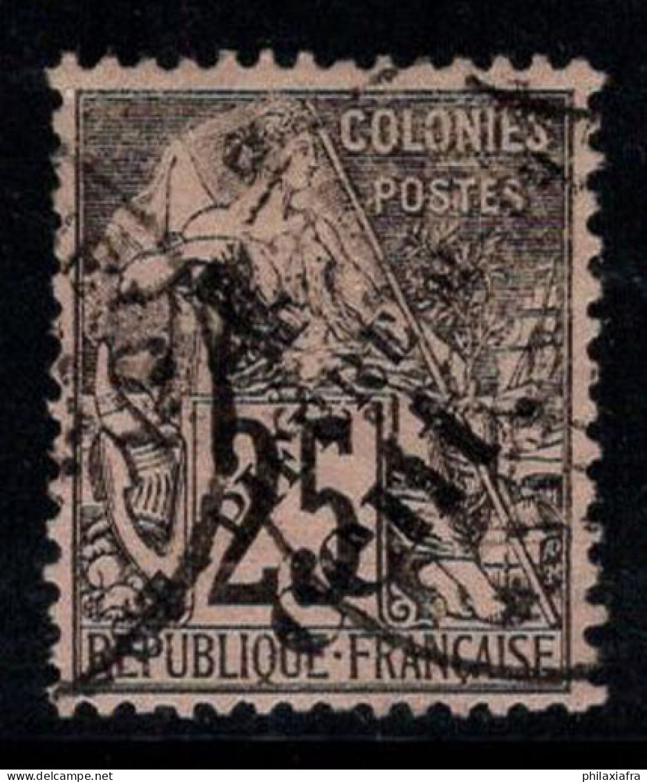 Saint-Pierre-et-Miquelon 1891 Yv. 42 Oblitéré 100% Surimprimé 4 C Sur 25 - Used Stamps