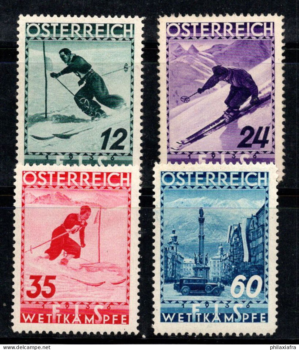 Autriche 1936 Mi. 623-623 Neuf ** 100% Ski, Sports - Neufs