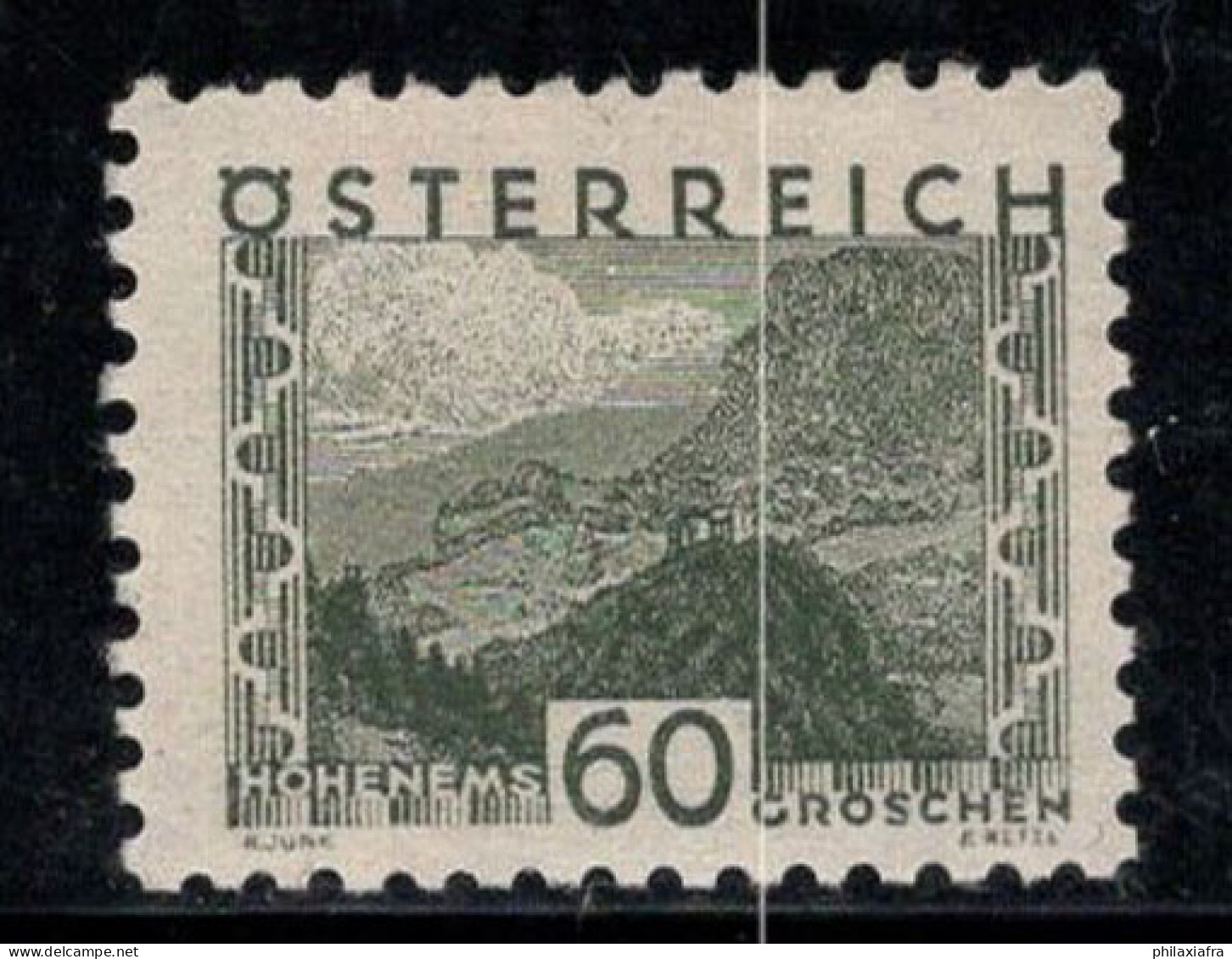 Autriche 1932 Mi. 542 Neuf * MH 100% 60 G, Paysages - Ongebruikt