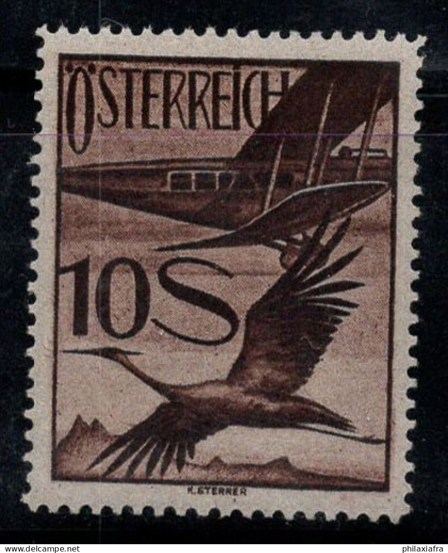 Autriche 1925 Mi. 487 Neuf * MH 100% Poste Aérienne Oiseaux, 10 S - Altri & Non Classificati
