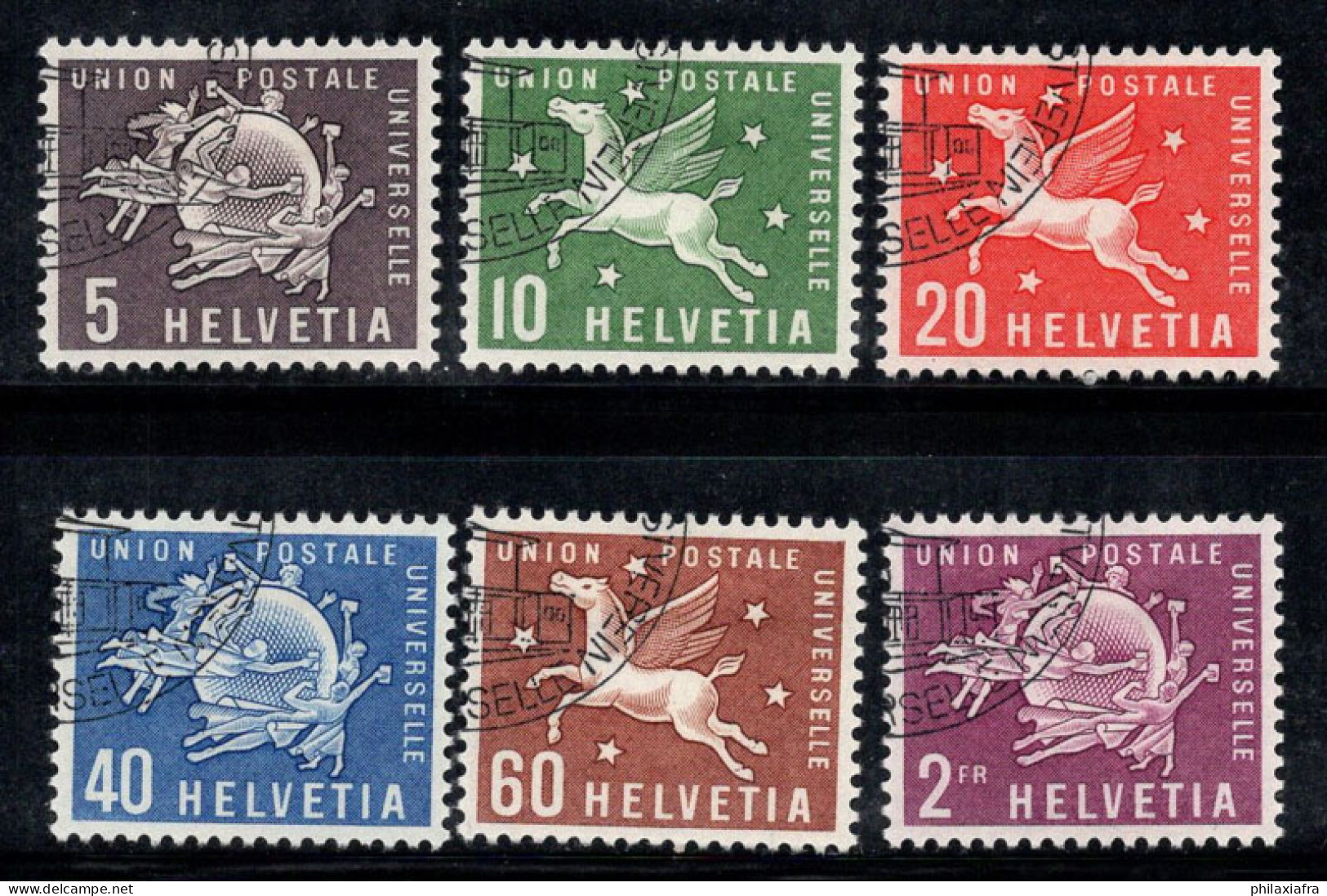 Suisse 1957 Mi. 1-6 Oblitéré 100% Organisations, UPU - Used Stamps