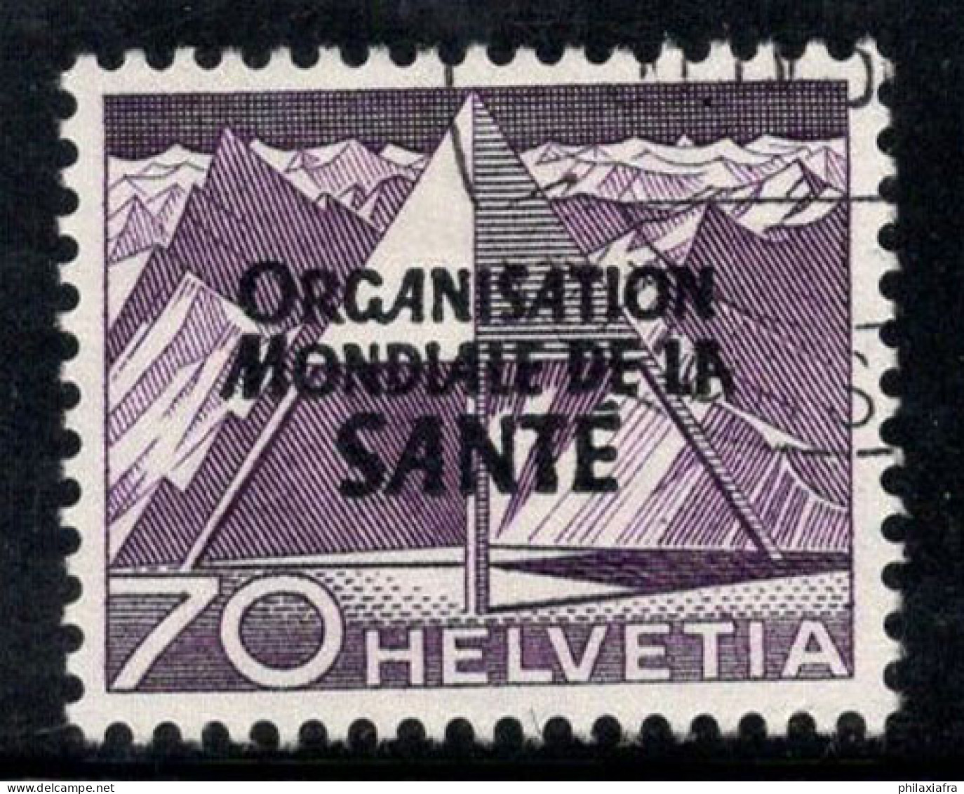 Suisse 1948 Mi. 16 Oblitéré 100% Organisations, OMS, 70 C - Gebraucht