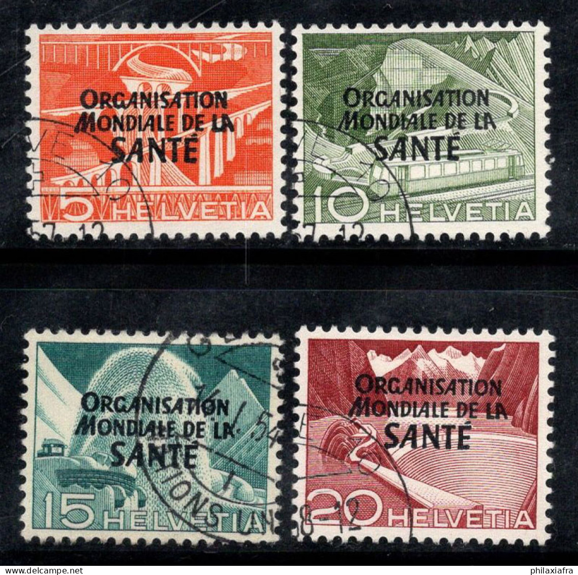 Suisse 1948 Mi. 6-9 Oblitéré 100% Organisations, OMS - Used Stamps