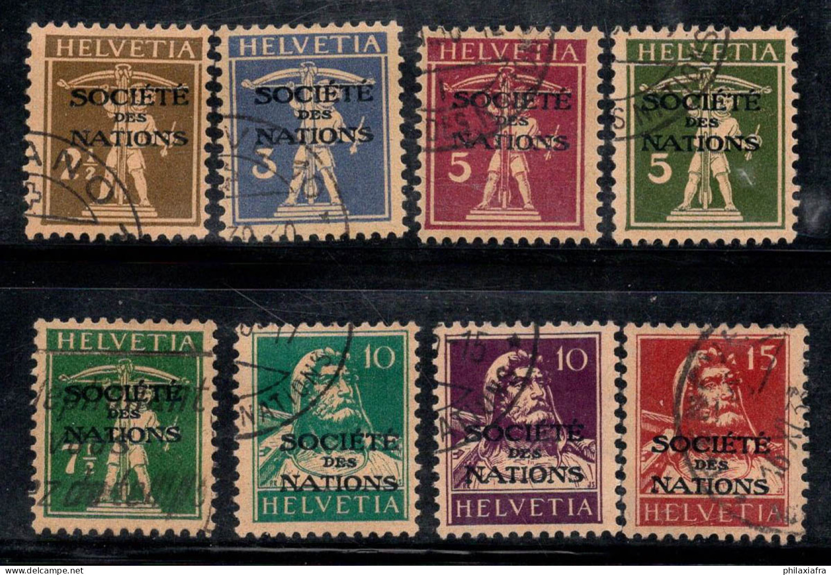 Suisse 1927 Mi. 26-33 Oblitéré 100% Organisations - Used Stamps