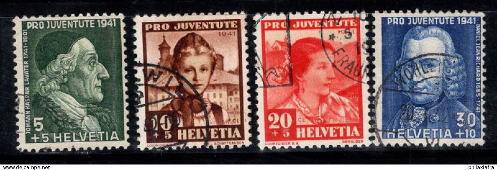 Suisse 1941 Mi. 399-402 Oblitéré 100% Pro Juventute, Costumes Traditionnels - Used Stamps