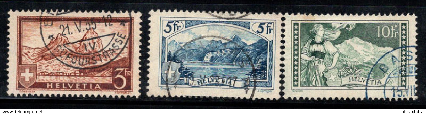 Suisse 1928 Mi. 226-228 Oblitéré 100% Paysages - Oblitérés