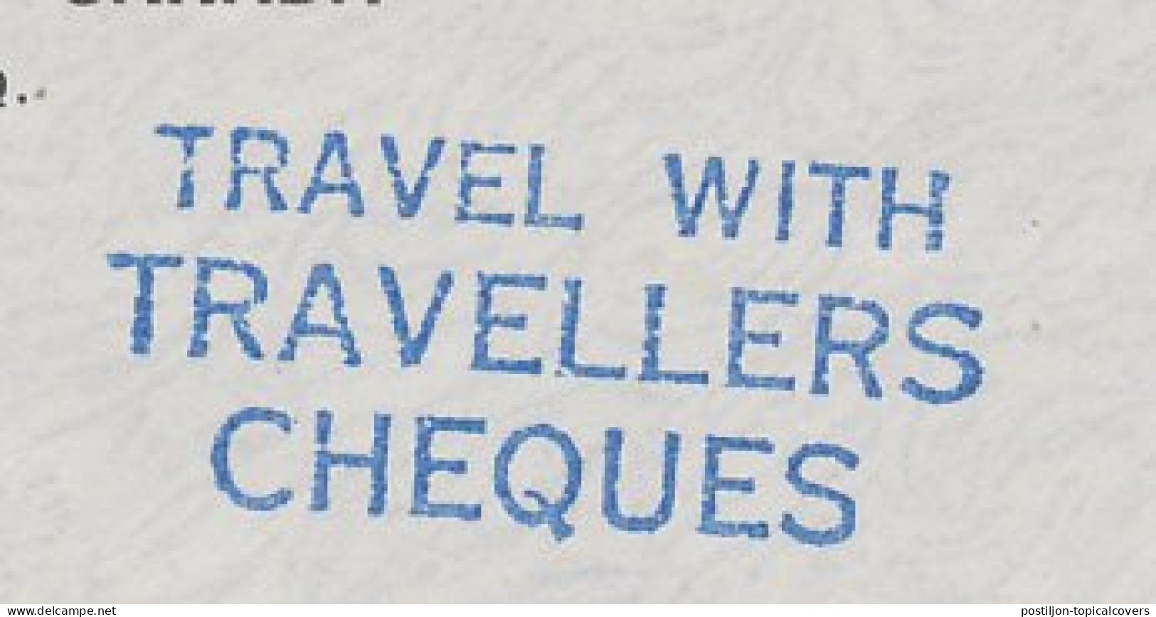 Meter Cover Canada 1952 Travellers Cheques - Royal Bank Of Canada - Non Classificati